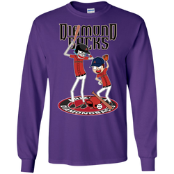 Arizona Diamondbacks Baseball Rick And Morty LS Cotton T-Shirt - The White Eagles