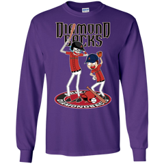 Arizona Diamondbacks Baseball Rick And Morty LS Cotton T-Shirt - The White Eagles
