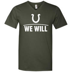 We Will Shirt For Indianapolis Colts Fans Men's V-Neck T-Shirt - The White Eagles