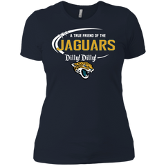 Dilly Dilly Jaguars A True Friend Of The Jaguars Ladies' Shirt - The White Eagles