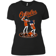 Baltimore Orioles Baseball Rick And Morty Ladies' Shirt - The White Eagles