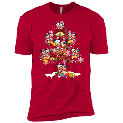 Christmas Is Coming Mickey Mouse Santa Claus Ugly Christmas Sweater Men's Sleeve Shirt - The White Eagles