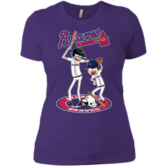 Atlanta Braves Baseball Rick And Morty Ladies' Shirt - The White Eagles