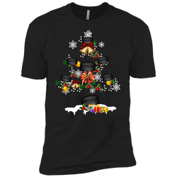 Christmas Is Coming Hockey Santa Claus Ugly Christmas Sweater Men's Sleeve Shirt - The White Eagles