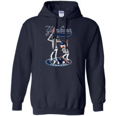 New York Yankees Baseball Rick And Morty Hoodie - The White Eagles