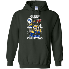 Air Force Falcons T Shirts Minions Santa Claus Merry Christmas Hoodies Sweatshirts Hoodie - The White Eagles
