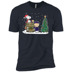 Minnesota Vikings Snoopy The Peanuts Ugly Christmas Sweater  Super Bowl Men's Sleeve Shirt - The White Eagles