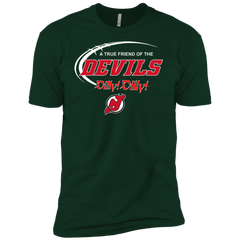 Dilly Dilly A True Friend Of The New Jersey Devils Men's Sleeve Shirt - The White Eagles