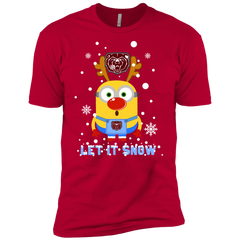 Minion Missouri State Bears Ugly Christmas Sweaters Let It Snow Men's Sleeve Shirt - The White Eagles