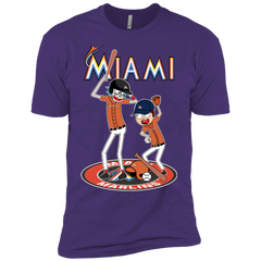 Miami Marlins Baseball Rick And Morty Men's Sleeve Shirt - The White Eagles