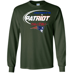 Dilly Dilly Patriots A True Friend Of The Patriots LS Cotton T-Shirt - The White Eagles