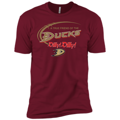 Dilly Dilly A True Friend Of The Anaheim Ducks Men's Sleeve Shirt - The White Eagles