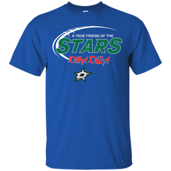 Dilly Dilly A True Friend Of The Dallas Stars Cotton T-Shirt - The White Eagles