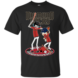 Arizona Diamondbacks Baseball Rick And Morty Cotton T-Shirt - The White Eagles