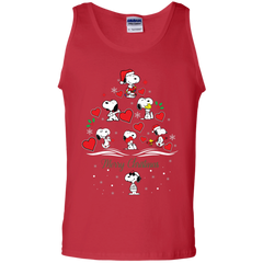 Snoopy Merry Christmas The Peanuts Movie Tank Top - The White Eagles