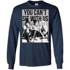 You Can't Sit With Us Hocus Horror Halloween Shirt LS Cotton T-Shirt - The White Eagles