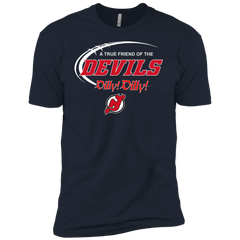 Dilly Dilly A True Friend Of The New Jersey Devils Men's Sleeve Shirt - The White Eagles