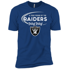 Dilly Dilly Raiders A True Friend Of The Raiders Men's Sleeve Shirt - The White Eagles