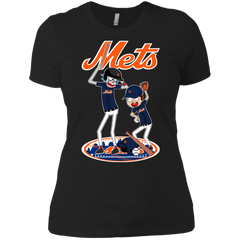 New York Mets Baseball Rick And Morty Ladies' Shirt - The White Eagles