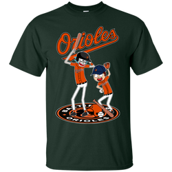 Baltimore Orioles Baseball Rick And Morty Cotton T-Shirt - The White Eagles