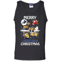 Akron Zips T Shirts Minions Santa Claus Merry Christmas Hoodies Sweatshirts Tank Top - The White Eagles
