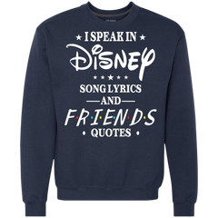 Disney Song Lyrics And Friends Quotes Shirt Sweatshirt - The White Eagles