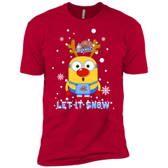 Minion Bucknell Bison Ugly Christmas Sweaters Let It Snow Men's Sleeve Shirt - The White Eagles