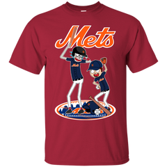 New York Mets Baseball Rick And Morty Cotton T-Shirt - The White Eagles