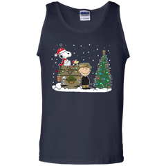 New Orleans Saints Snoopy The Peanuts Ugly Christmas Sweater  Super Bowl Tank Top - The White Eagles