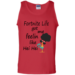 Fortnite Life Got Me Feelin Like Hei Hei Tank Top - The White Eagles