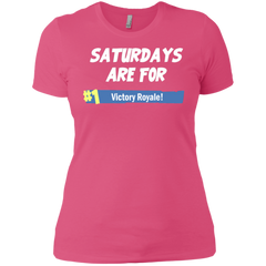 Fortnite Saturdays Are For Victory Royale Ladies' Shirt - The White Eagles