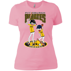 Pittsburgh Pirates Baseball Rick And Morty Ladies' Shirt - The White Eagles