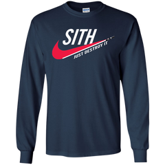 Sith Just Destroy It Shirt LS Cotton T-Shirt - The White Eagles