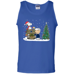 Dallas Cowboys Snoopy The Peanuts Ugly Christmas Sweater  Super Bowl Tank Top - The White Eagles