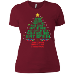 And So This Is And What Have We Done Another Year Over And A New One Just Begun John Lennon War Is Over Ladies' Shirt - The White Eagles