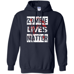 Zombie Lives Matter Tshirt Hoodie - The White Eagles
