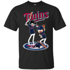 Minnesota Twins Baseball Rick And Morty Cotton T-Shirt - The White Eagles