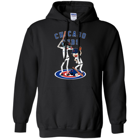 Chicago Cubs Baseball Rick And Morty Hoodie - The White Eagles