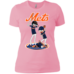 New York Mets Baseball Rick And Morty Ladies' Shirt - The White Eagles