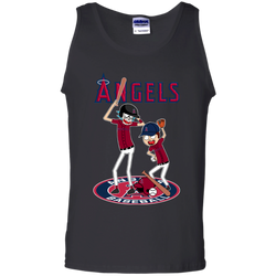 Los Angeles Angels Baseball Rick And Morty Tank Top - The White Eagles