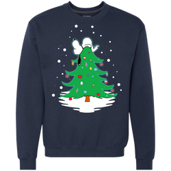 Snoopy Tree Christmas The Peanuts Movie Sweatshirt - The White Eagles