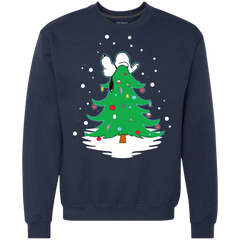 Snoopy Tree Christmas The Peanuts Movie Sweatshirt - The White Eagles