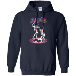 Atlanta Braves Baseball Rick And Morty Hoodie - The White Eagles