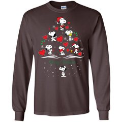 Snoopy Merry Christmas The Peanuts Movie LS Cotton T-Shirt - The White Eagles
