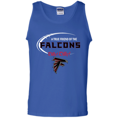 Dilly Dilly Atlanta Falcons A True Friend Of The Falcons Tank Top - The White Eagles