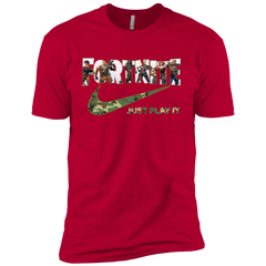 Fortnite Nike Camo Just Play It Shirts Men's Sleeve Shirt - The White Eagles