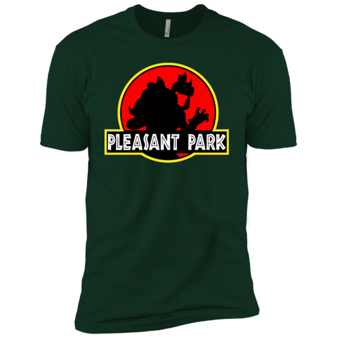 Fortnite Battle Royale Pleasant Park Jurassic Park Men's Sleeve Shirt - The White Eagles