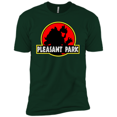 Fortnite Battle Royale Pleasant Park Jurassic Park Men's Sleeve Shirt - The White Eagles