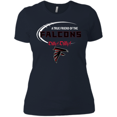 Dilly Dilly Atlanta Falcons A True Friend Of The Falcons Ladies' Shirt - The White Eagles