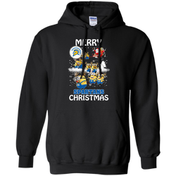 San Jose State Spartans Ugly Christmas Sweaters Minions Santa Claus Merry Christmas Hoodie - The White Eagles